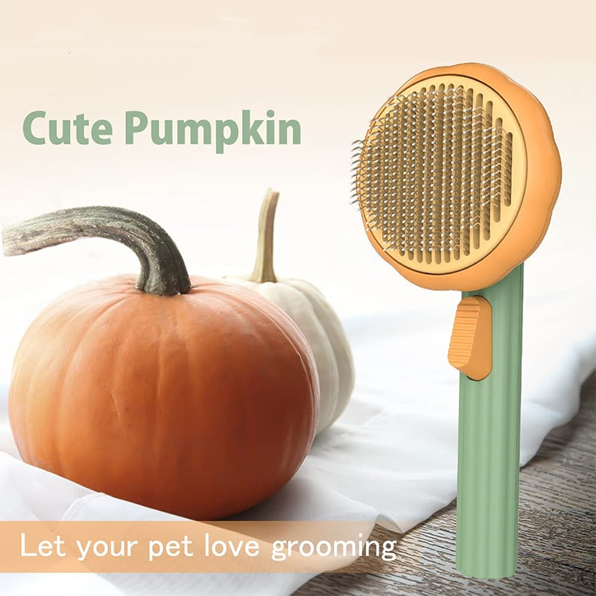 Pumpkin Cat Brush